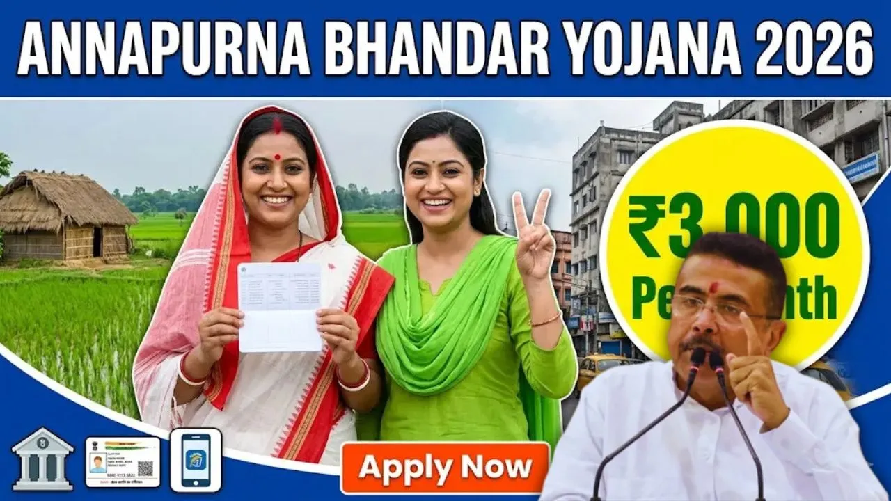 Annapurna Bhandar Scheme 2026 - Eligibility, Benefits, How to Apply and Status Check
